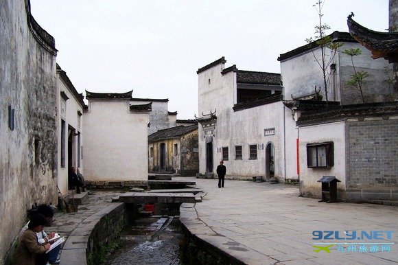西递村 徽派建筑的典型代表